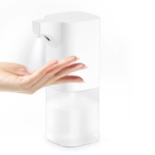 Distribuidor de sabão com sensor automático de 350 ML com suporte sem toque para álcool e máquina lavadora de mãos
